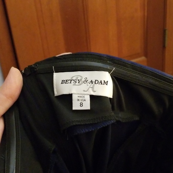 Beautiful Betsy and Adam strapless formal dress - Picture 3 of 5